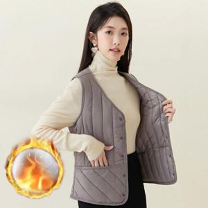 [깨비몰][깨비몰]조끼 패딩 간절기 경량 누빔 퀼팅 포켓베스트 (