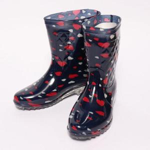 [할마마마][할마마마] 하트무늬기본반장화 여름 장마 레인부츠 (