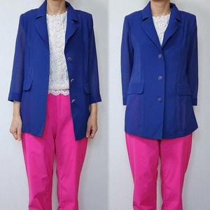 [할마마마][할마마마] 여름정장깔끔칠부자켓 쉬폰 무지 국내제작