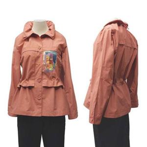 [할마마마][할마마마] 스트링카라봄자켓 단추 프린트 국내제작 (