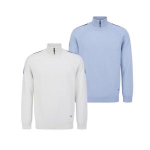 [보그너골프]남성 캐시미어 하이넥 방풍 니트 01-244-102-02