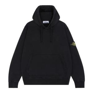 스톤아일랜드 6100062 S0051 V0029 와펜 패치 오가닉 코튼 후드 스웨트셔츠