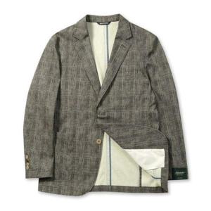 브렌우드 BRJCS26271KHX 면워싱 체크 자켓