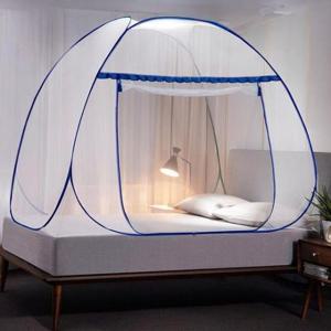 [반려] 방충 간편 모기장 150x200cm 블루