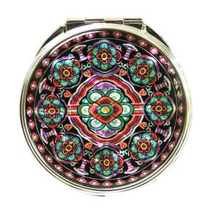 [박씨상방] 나전 손거울 중M-27 (기와단청)