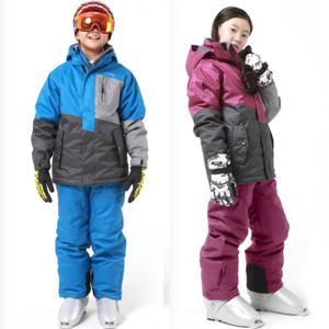 와이키 완전방수 아동 주니어 스키복 보드복 바지 2종