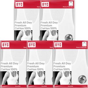 [BYC]초특가/ 남성 순면100% 40수 베이직 민소매런닝 5매