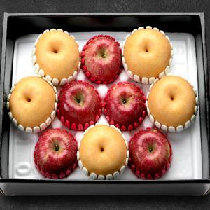 [햇살아름]실속사과배 혼합 세트 4kg(사과5, 배5)