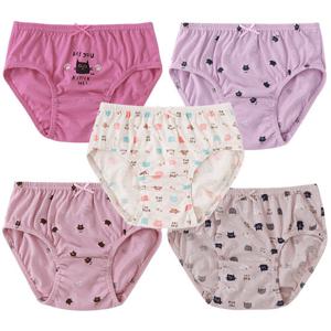 블루핀 0065 순면 삼각 팬티 5종 여아동