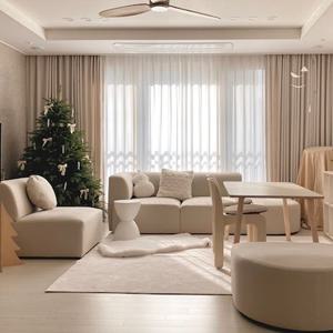 [쿠션증정]레이디가구 반달 기능성 패브릭소파 4인용 라운지앉좌