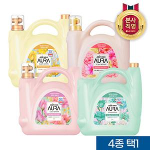 샤프란 아우라 5.5L 대용량 섬유유연제 (4종 택1)
