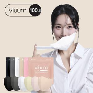 [비움]KF94 에코브리즈 국산마스크 컬러 새부리형 100매