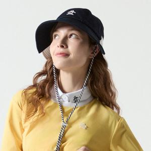 [먼싱웨어][37%OFF]여성 언발란스 컬러 블럭 와이드 버킷햇 다크네이비(MQ122LCP22)