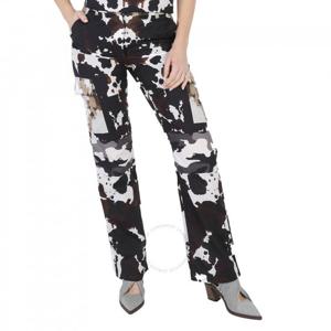 버버리 카모플라쥬 프린트 나일론 패널 카고 팬츠 8042457