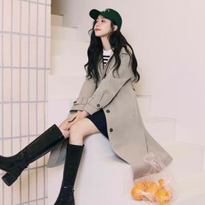 (JJ지고트) 코튼 래글런 싱글 트렌치 코트 GR3M0TC911