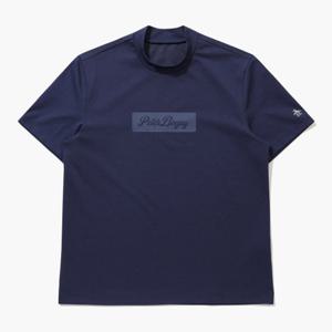 [먼싱웨어][37%OFF]남성 하프넥 반팔 티셔츠 다크네이비(MQ221PTS47)