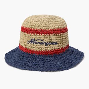 [먼싱웨어][37%OFF]여성 라피아 버킷햇 다크네이비(MQ222LCP43)