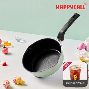 [리뷰후기+메가커피 기프티콘 증정] 해피콜 플렉스팬 IH 인덕션 후라이팬 20cm(피스타치오그린)