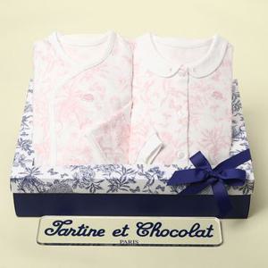 [백화점][쇼콜라]트왈드배냇저고리+상하복(출산50일백일선물세트)TTNORAG192P-114