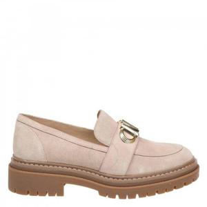 마이클코어스 파커 로고플라크 스웨이드 로퍼 40F3PKFP1S-222