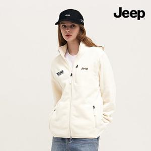[백화점]지프 Jeep [남녀공용]보온성 좋은 2WAY 지퍼 플리스 집업