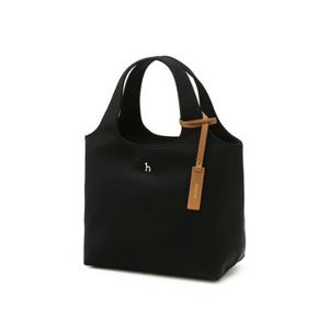 헤지스 액세서리 여성 25SS 재입고스테디셀러 블랙 단색 나일론 토트백 WIBA5E714BK