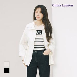 [올리비아로렌]레터링 단가라 니트___VVCBL3S1281