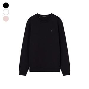 [백화점][GUESS]게스진 공용 미니삼각 와펜 맨투맨(NQ1K5911)