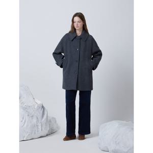 [듀엘]넥비조 싱글 하프 코트 D254MSG232