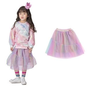 [게스키즈] 레인보우 샤 스커트 (택가89,000원)