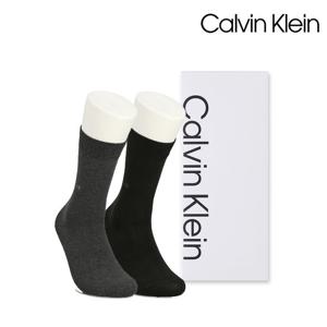 [캘빈클라인(양말)]신사 무지 코마 비즈 2족세트 CK31643_2