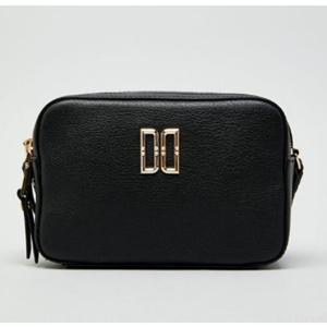 [닥스ACC][MELLOW] 블랙 골드로고 미니크로스백 DCWA2F069BK