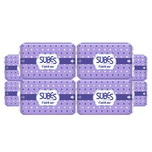 슈베스 생리대 캐치미 슬림 슈퍼롱 오버나이트 6p x8팩