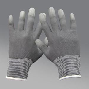 두손 탑피트 손가락 코팅장갑 회색