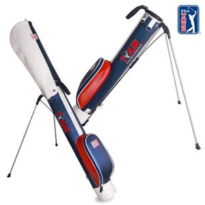 [PGA투어] USA 하프 스탠드백 하프백 / 스크린 연습장용 경량 골프백(화이트)