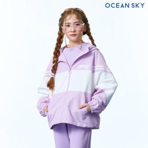 [오션스카이]여아 절개 배색 점퍼-CAJG4151B0T