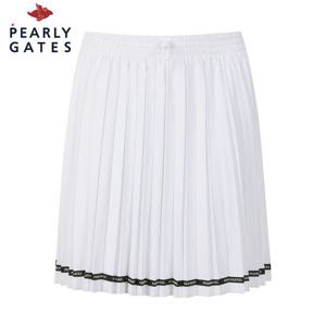 [파리게이츠] 여성 로고 라인 스트링 밴딩 큐롯 스커트