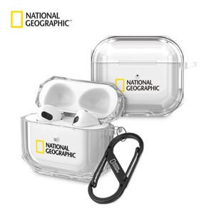 내셔널지오그래픽 에어팟3 크리스탈 범퍼 케이스