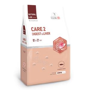 네츄럴랩 케어2 강아지사료 장&간 6kg