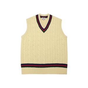 [브룩스브라더스] BB_[여성] 테니스 베스트 스웨터 (옐로우) (BBWVWM1826GDF)