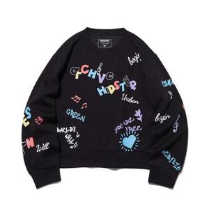 인터크루 HC10 여자 라운드 티셔츠 귀여움 ITX1TM52A