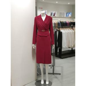 [KL] 페플럼 H 라인 원피스 KWOPOD0100