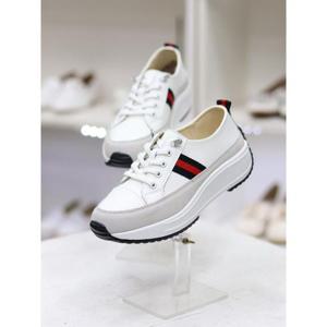 바이로쏘 세이브존03 소가죽 키높이 플랫폼 5cm 스니커즈 SAV(BY)23S9382BJ2W