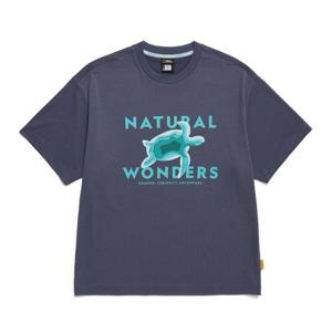 내셔널지오그래픽 N242UTS620 드라이실 거북이 티셔츠 NAVY