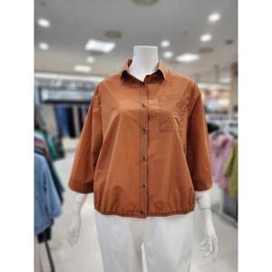 화이트호스 세이브존05 포켓 자수 블라우스 A42220