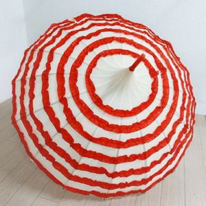 [애슬릿][애슬릿]곡자 레이스 장우산 양산 수동 우양산