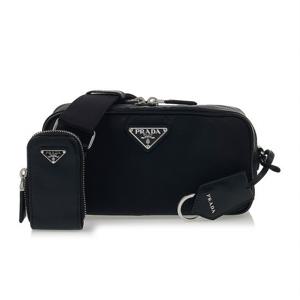 [프라다] 남성 리나일론 파우치 숄더백 1BH197 RDLN F0002 (N2O)