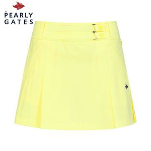 (가격인하)파리게이츠 여성 바니 더블 스트랩 플리츠 큐롯 스커트