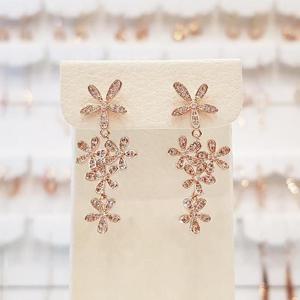 볼라레 세이브존01 꽃귀걸이 은침드롭 SPE424