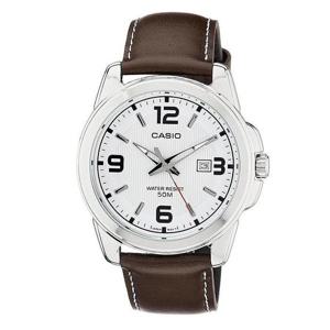 카시오 MTP-1314L-7A 남성 가죽 시계